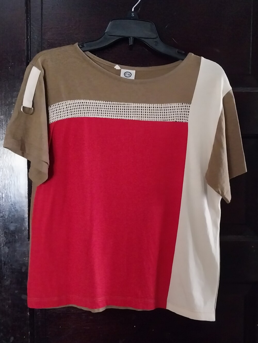 Vintage Colorblock Top